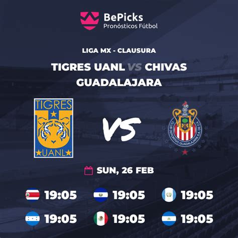 tigres uanl vs guadalajara|tigres uanl guadalajara chivas prediction.